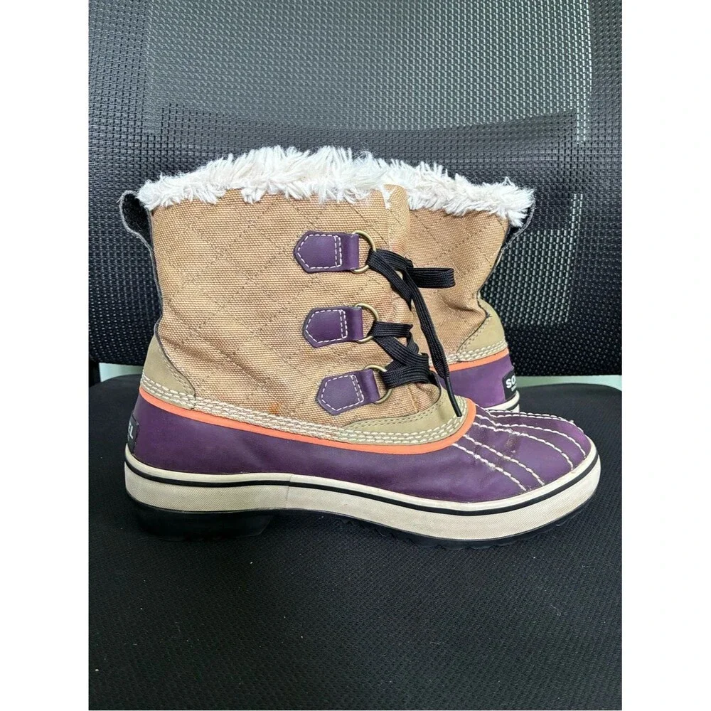 Sorel Tivoli Womens Winter Snow Boots  NL1932-271 Waterproof Sz US 6.5